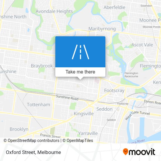 Oxford Street map
