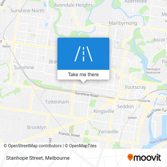 Stanhope Street map