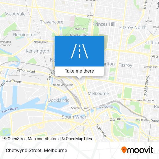 Chetwynd Street map
