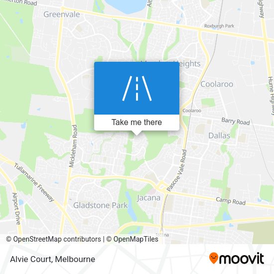 Alvie Court map