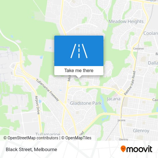 Black Street map