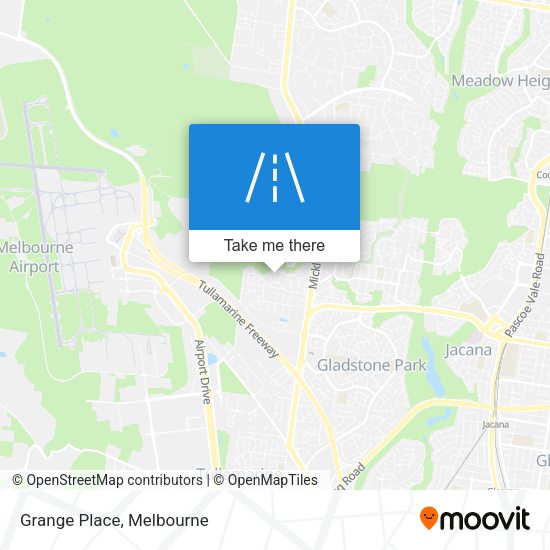 Grange Place map