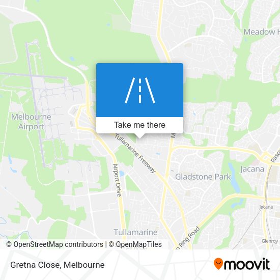 Gretna Close map