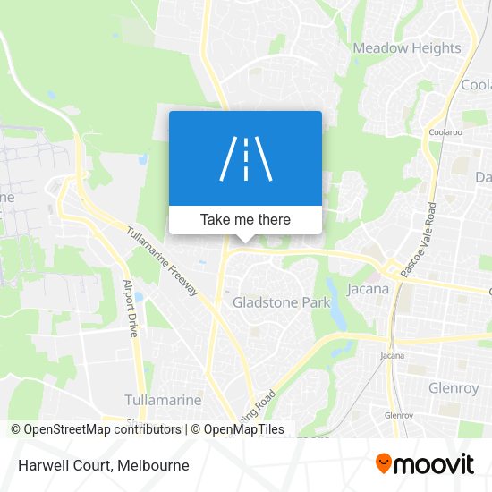 Harwell Court map