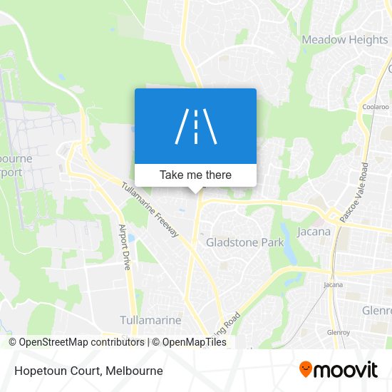 Hopetoun Court map