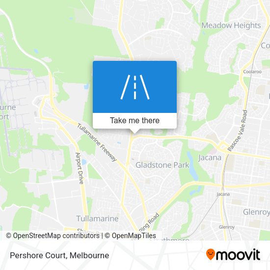 Pershore Court map