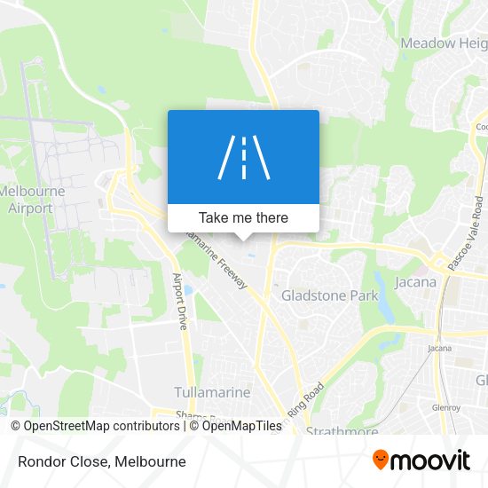 Rondor Close map
