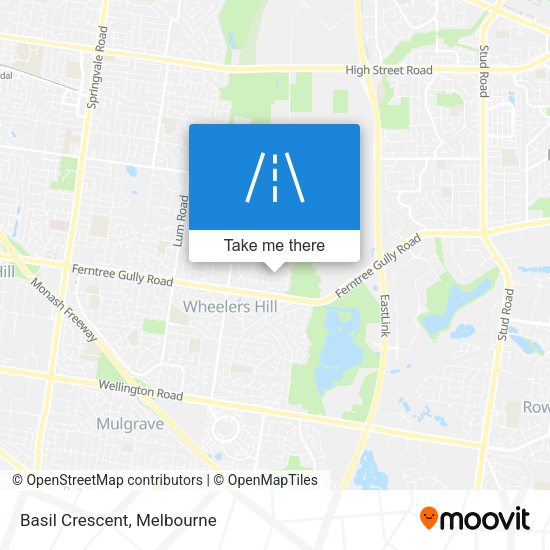 Basil Crescent map
