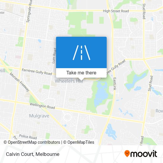 Calvin Court map