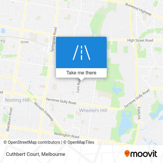 Cuthbert Court map