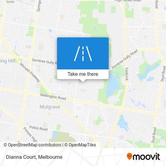 Dianna Court map
