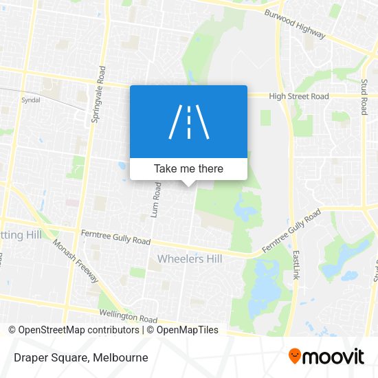 Draper Square map