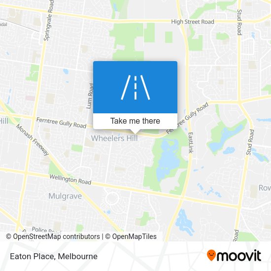 Eaton Place map