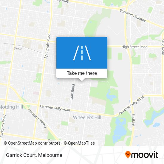 Garrick Court map