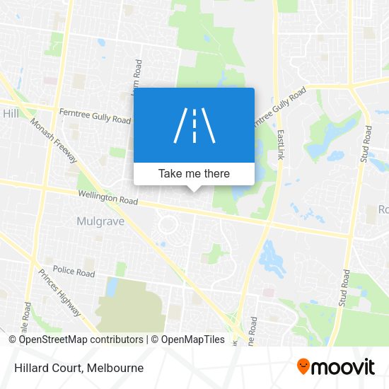 Hillard Court map