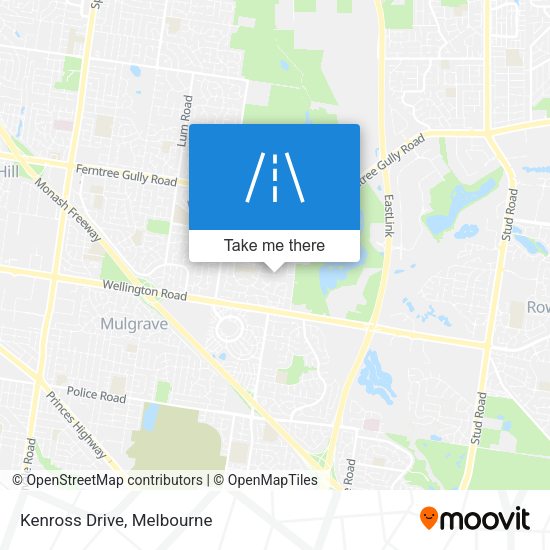 Kenross Drive map