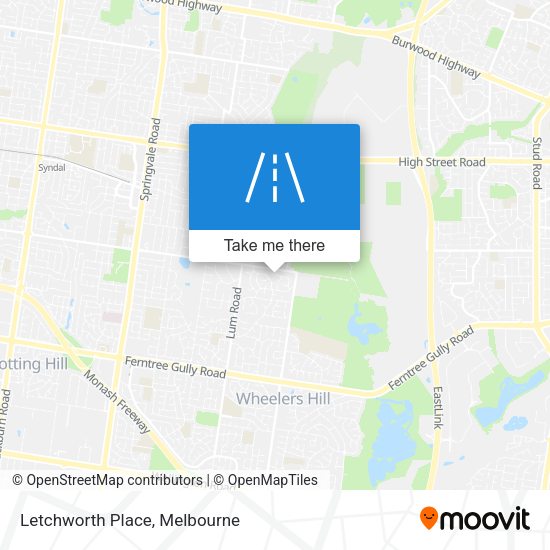 Letchworth Place map
