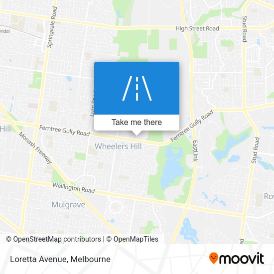 Loretta Avenue map