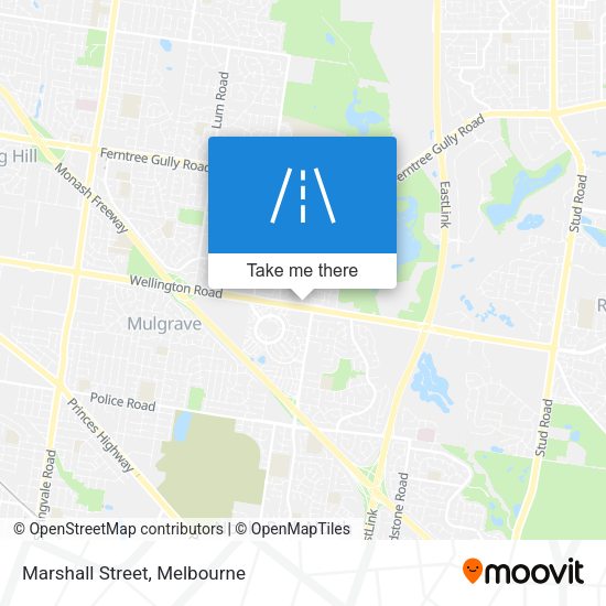 Marshall Street map