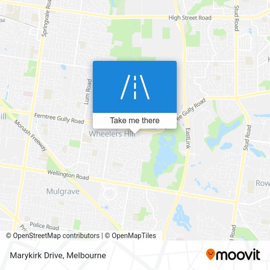 Marykirk Drive map