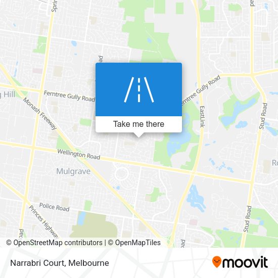 Narrabri Court map