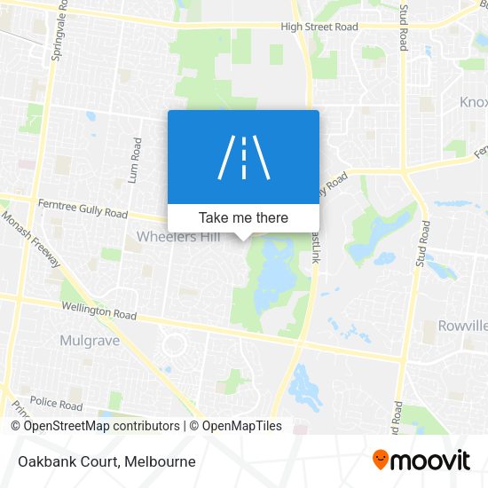 Oakbank Court map