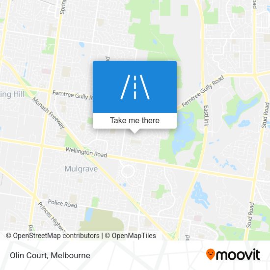 Olin Court map