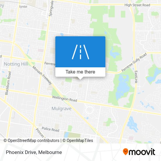 Phoenix Drive map