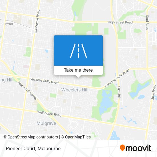 Pioneer Court map
