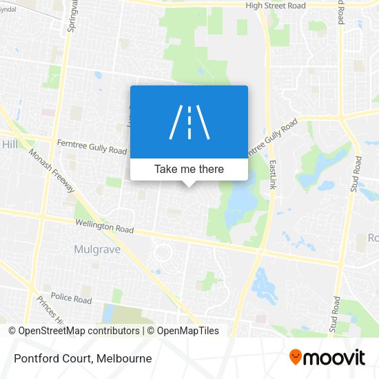 Pontford Court map