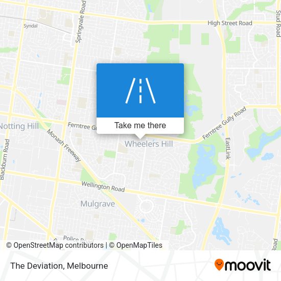 The Deviation map