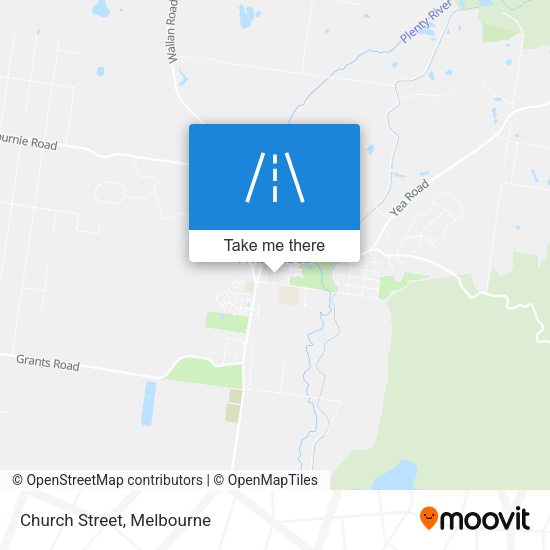 Church Street map