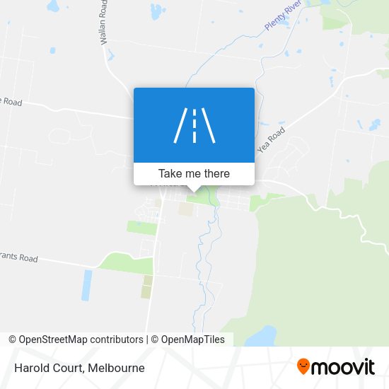 Harold Court map