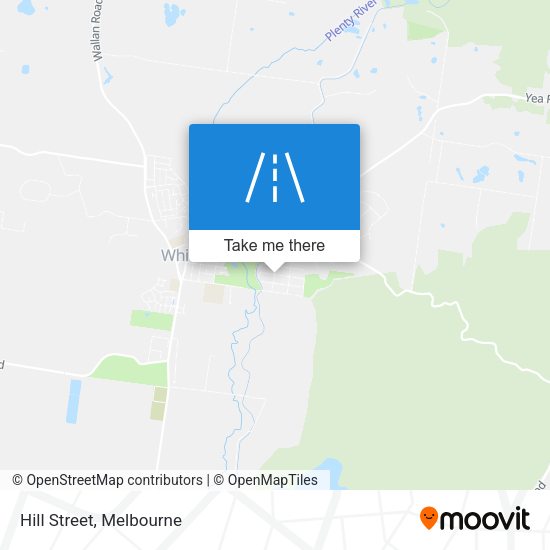 Hill Street map
