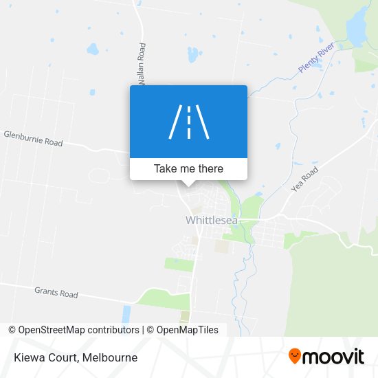 Kiewa Court map