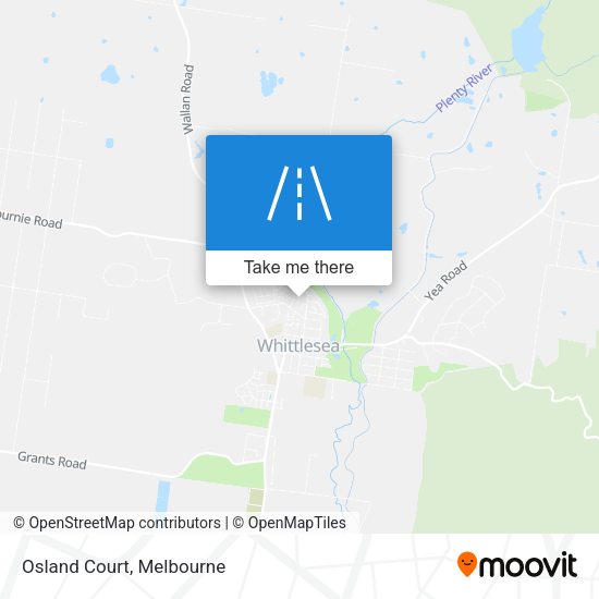 Osland Court map