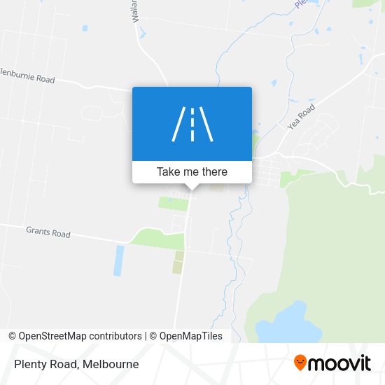 Plenty Road map