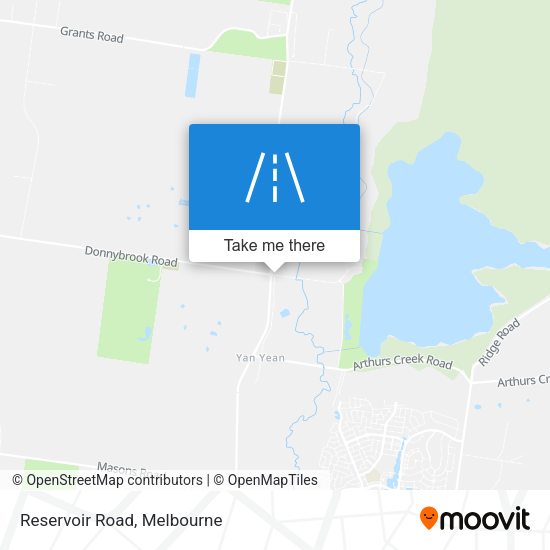 Reservoir Road map