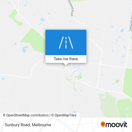 Sunbury Road map