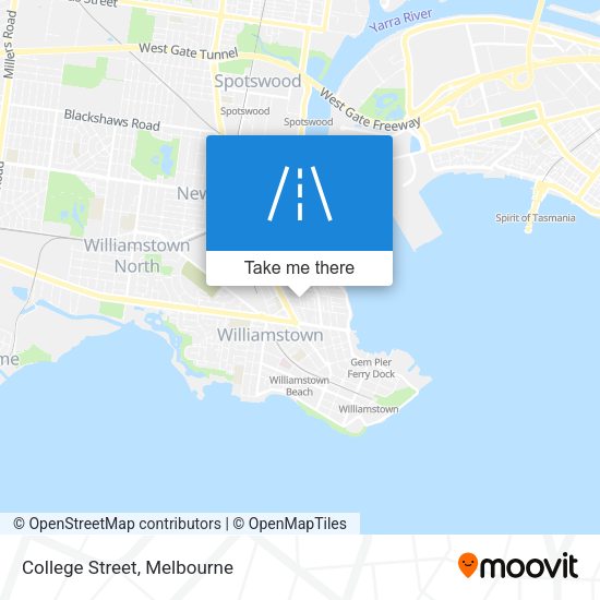 College Street map