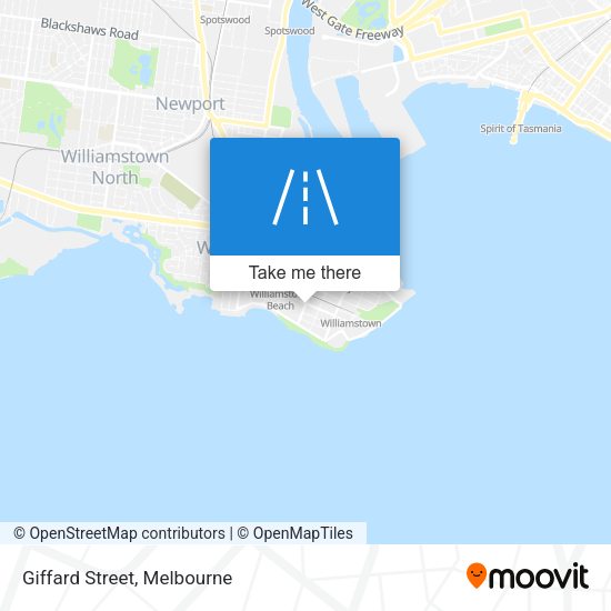 Giffard Street map