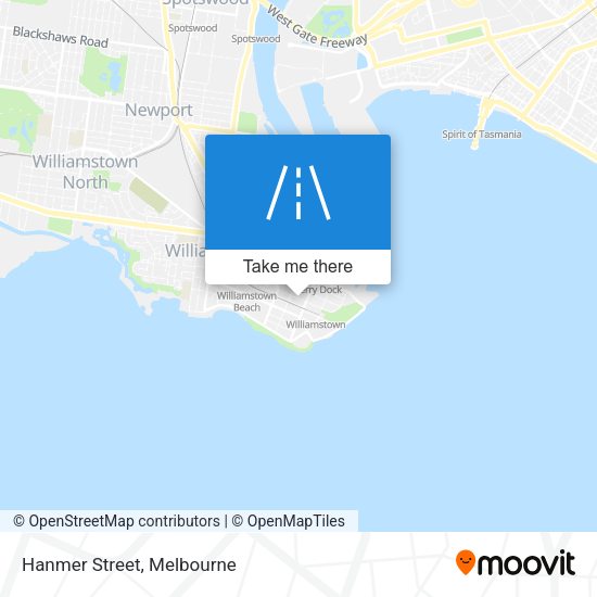 Hanmer Street map