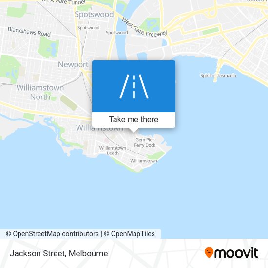 Jackson Street map