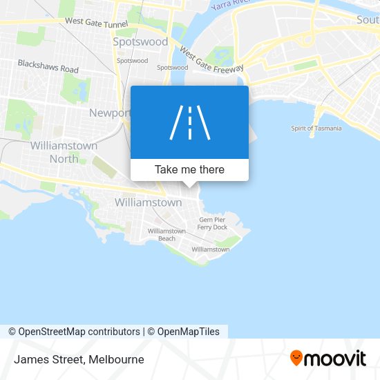 James Street map