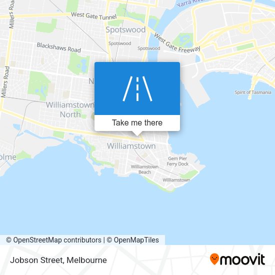 Jobson Street map