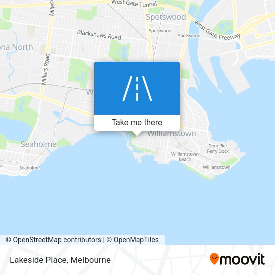 Lakeside Place map