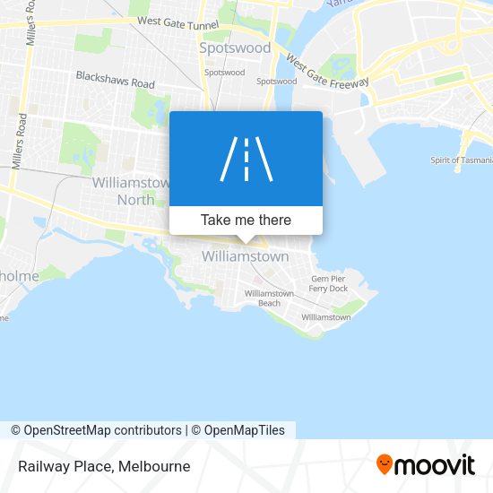 Railway Place map