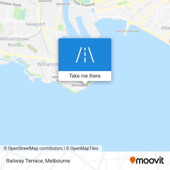 Railway Terrace map
