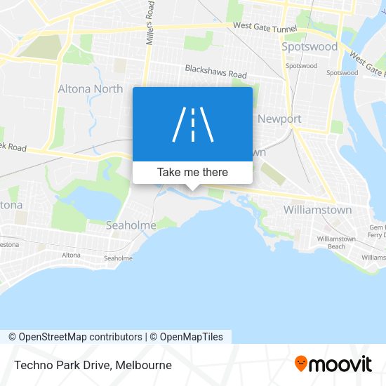Techno Park Drive map