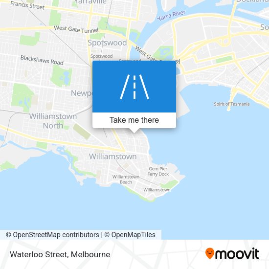 Waterloo Street map